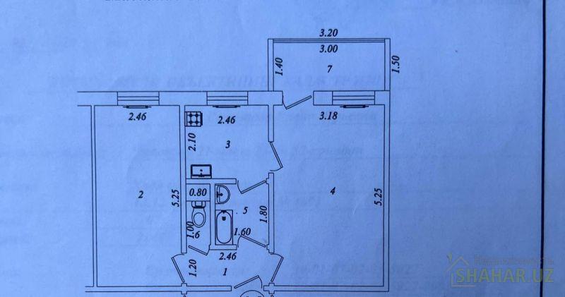 Ташкентская/Ташкент/Мирзо-Улугбек/пр. Мирзо Улугбек метро Буюк Ипак Йули, БУЗ-1 Продажа квартира