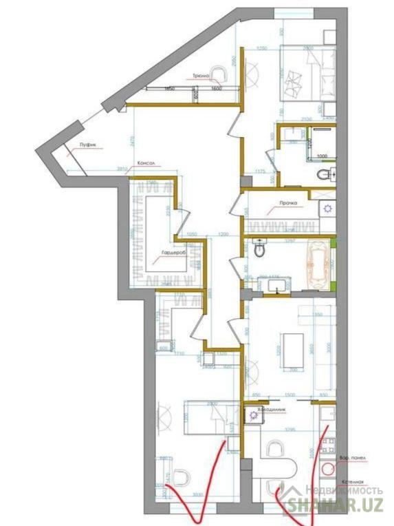 Ташкентская/Ташкент/Юнусабад/Чинобод Жилой комплекс 